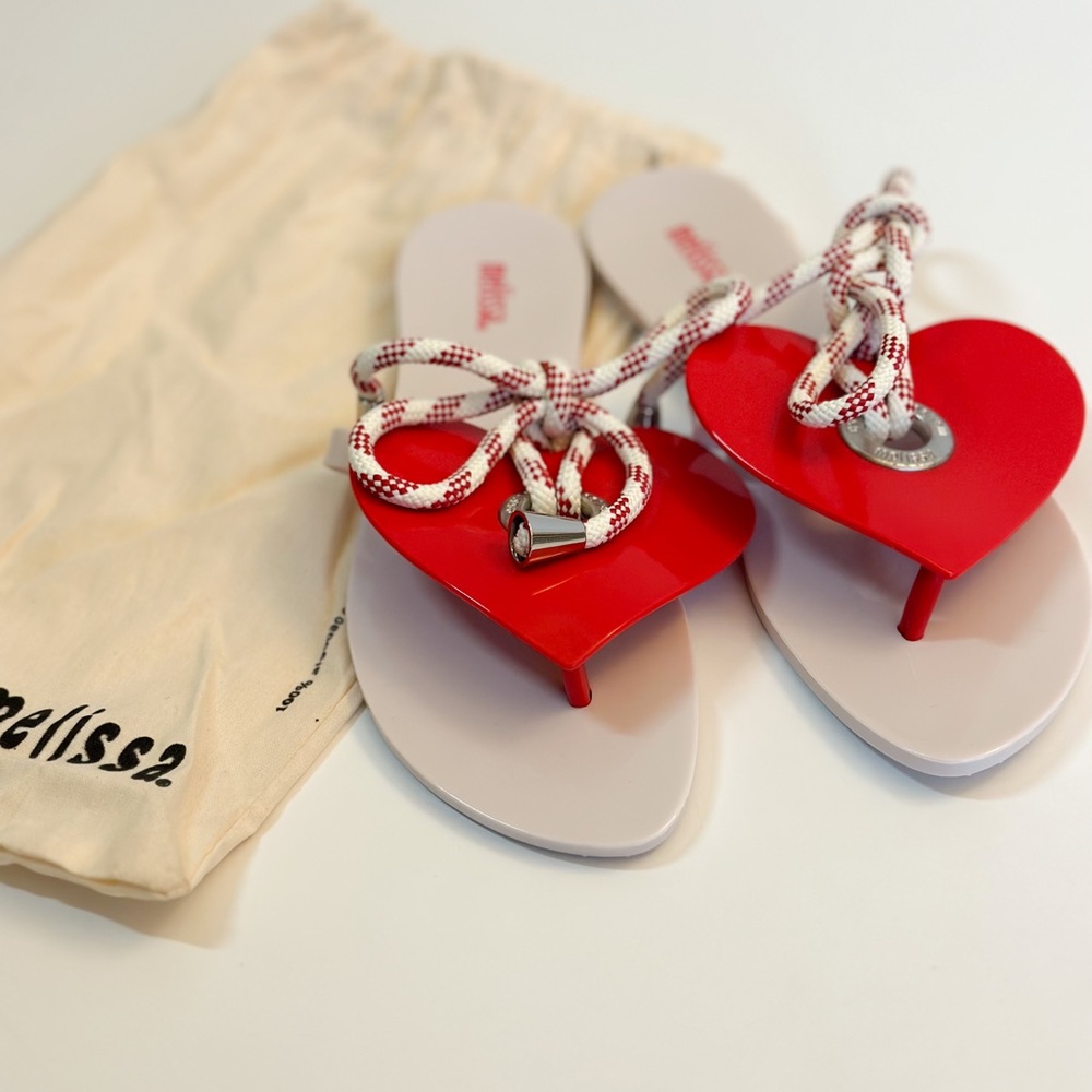 Melissa Jelly Jumbo Heart Slipper